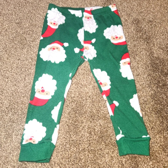 Carter's 12 Months Christmas Pajama Pants - Picture 2 of 6